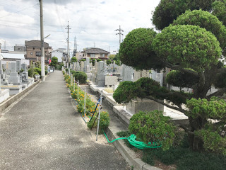 高槻市にあるお墓、高川田墓地